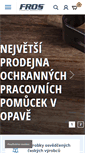 Mobile Screenshot of froseshop.cz